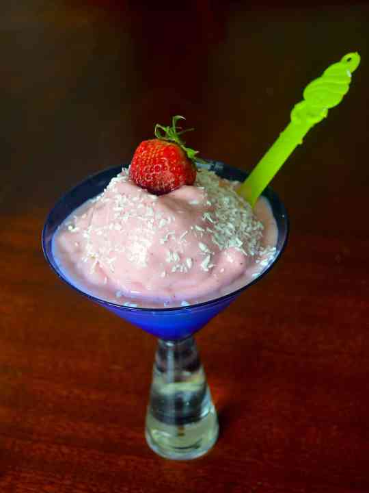 Strawberry-Banana High Protein Ice Cream