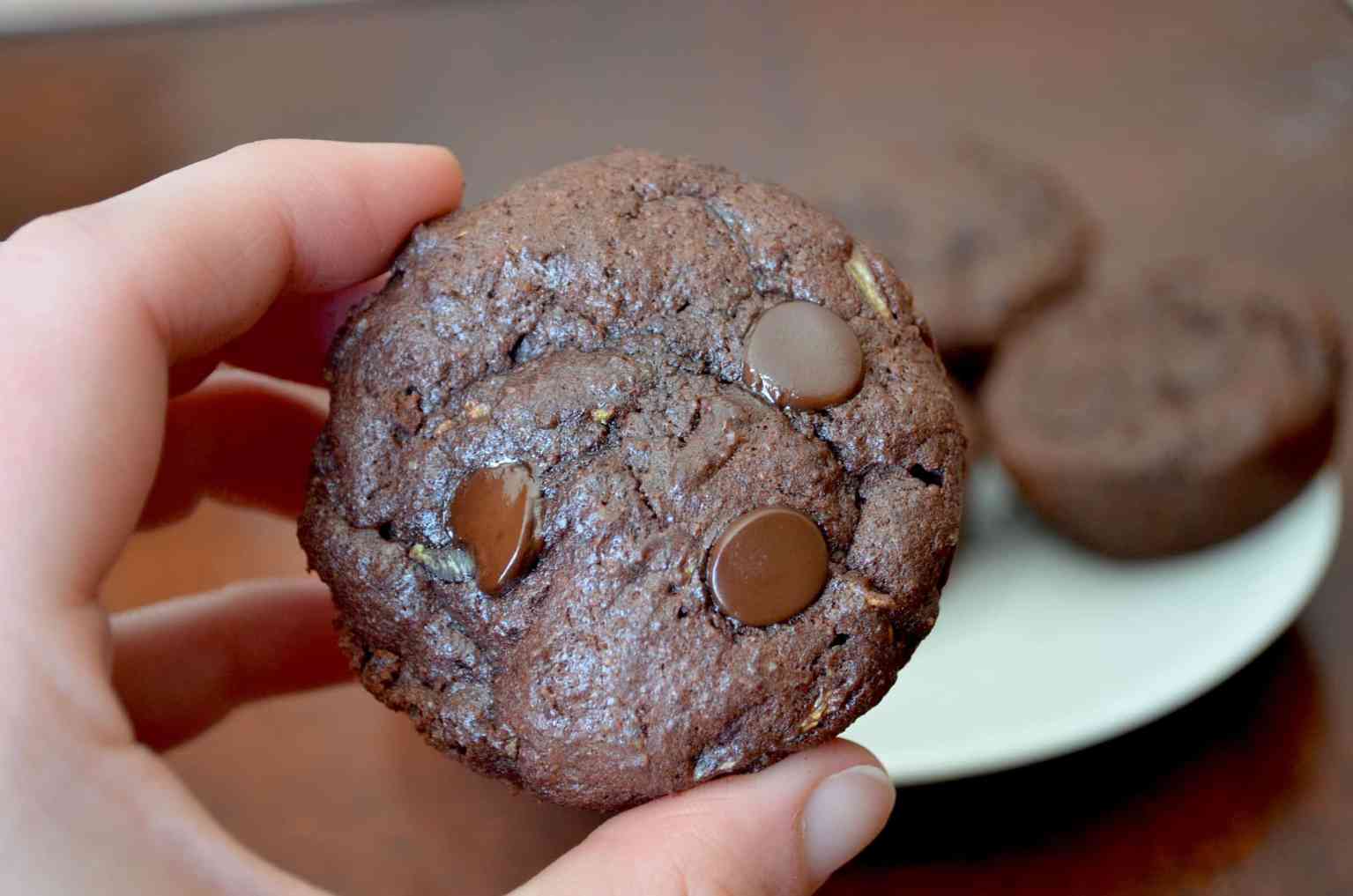 Fudgey Chocolate Zucchini Muffins (Keto) Mouthwatering Motivation