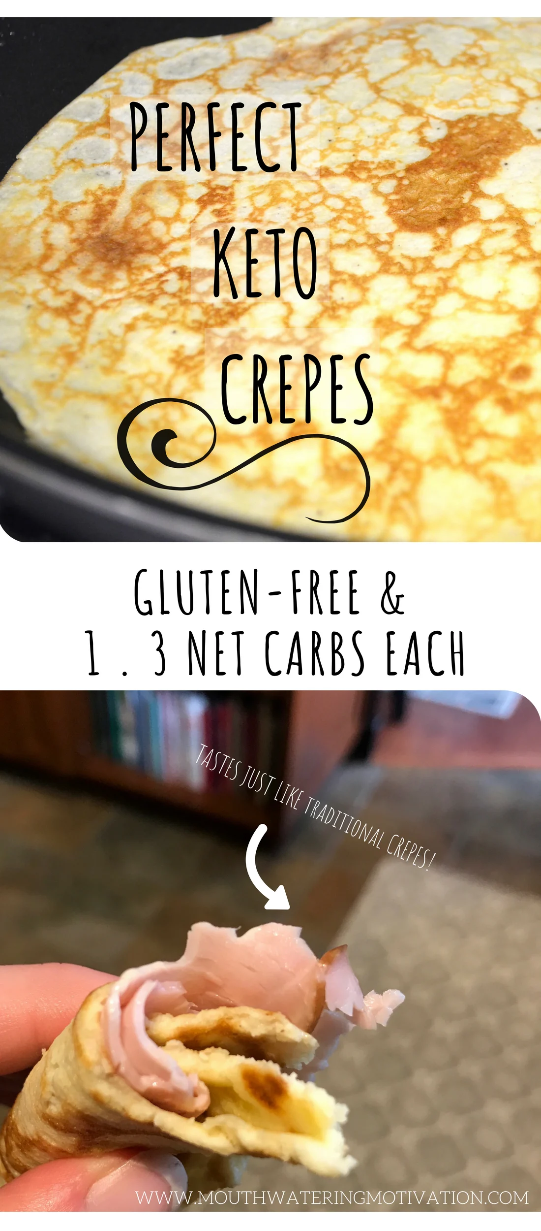 PERFECT KETO CREPES