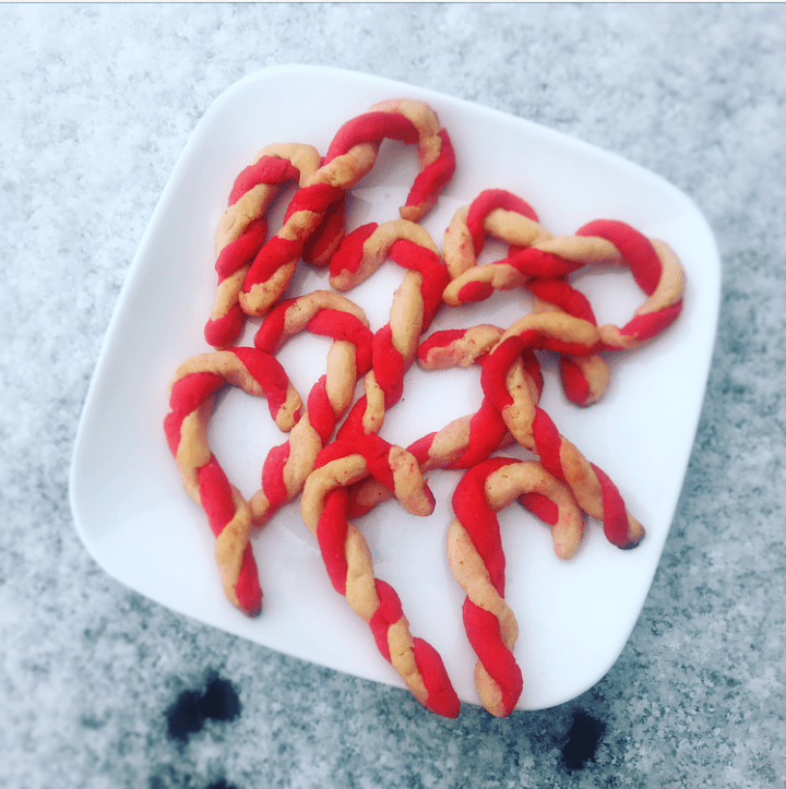 Keto Candy Cane Shortbread Cookies Mouthwatering Motivation