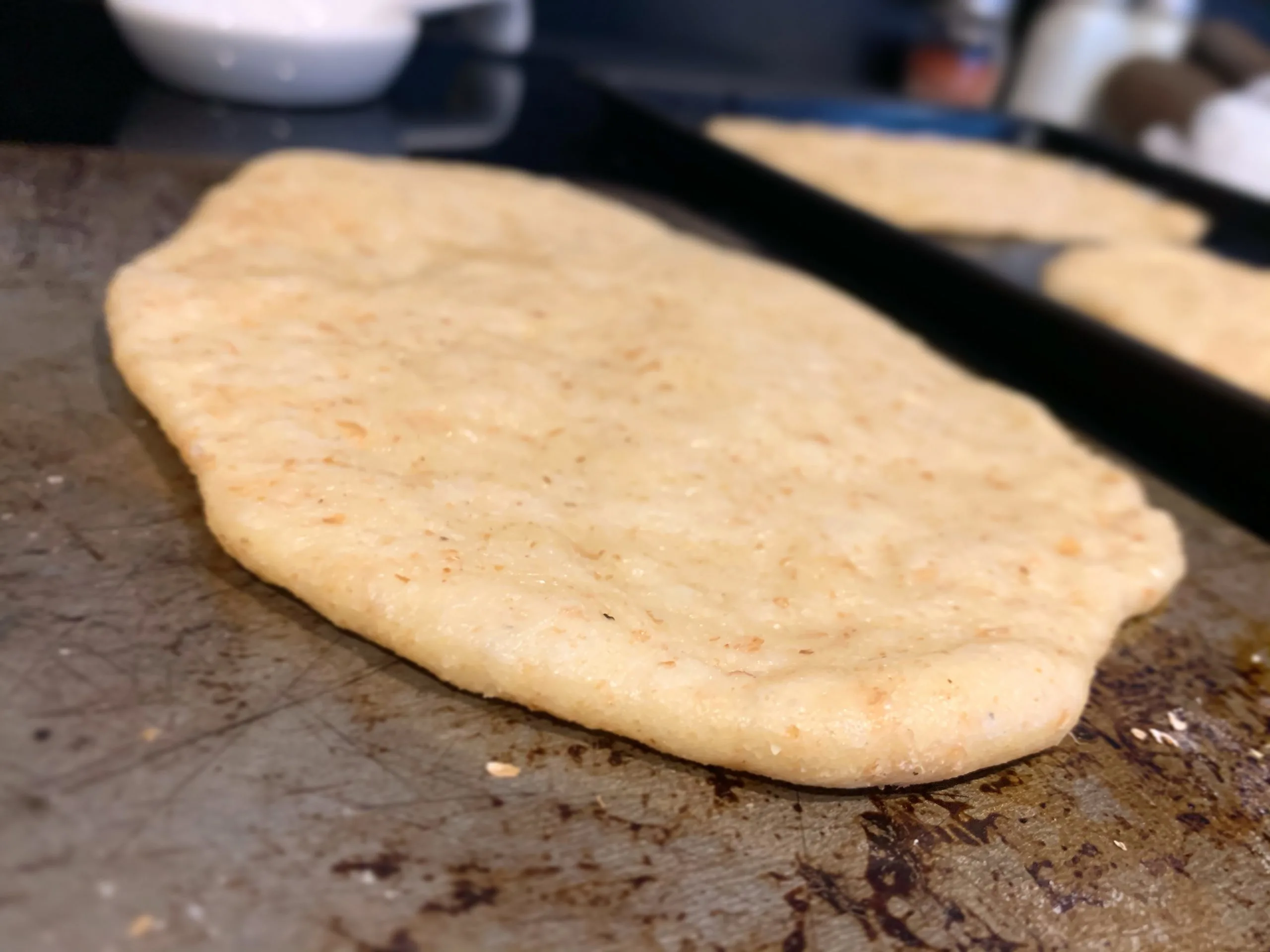 low-carb flat bread