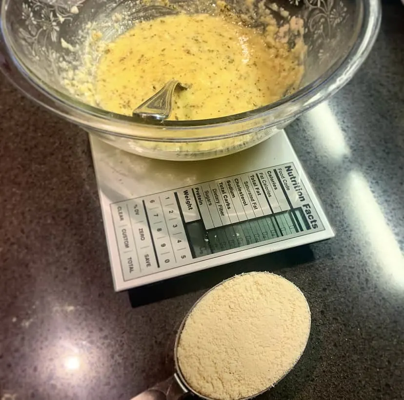 food scale almond flour