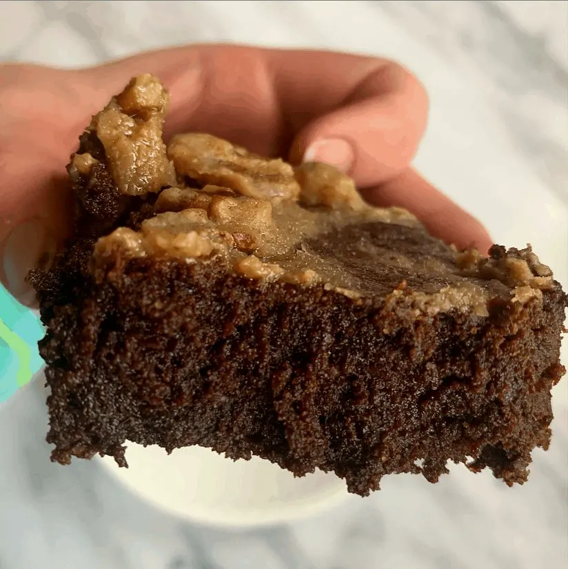 keto turtle brownies