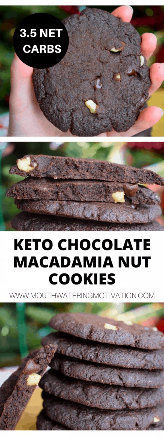 Keto Chocolate Macadamia Nut Cookies Mouthwatering Motivation