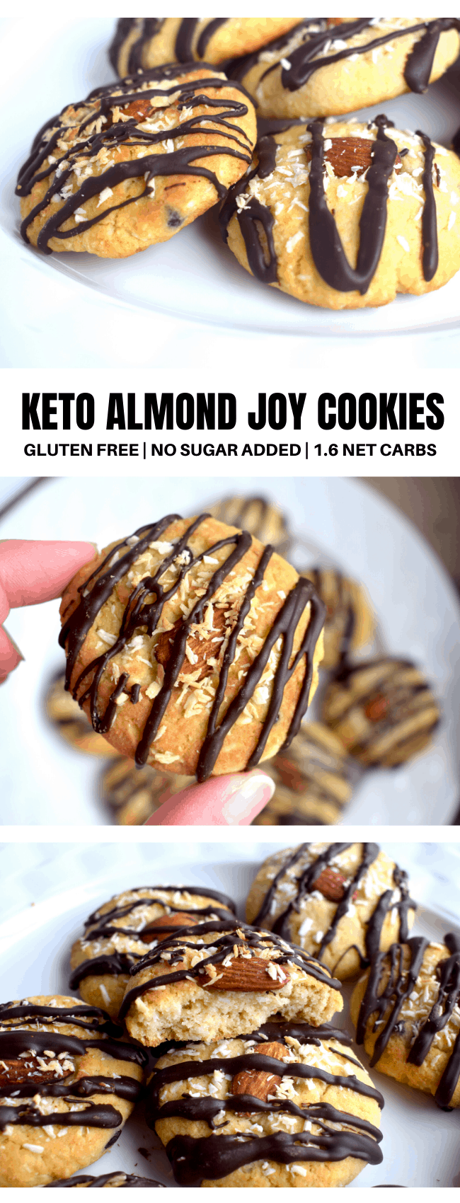 Keto Almond Joy Cookies Mouthwatering Motivation