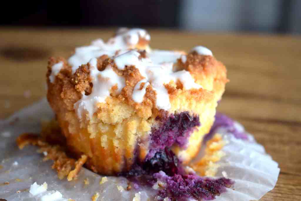 keto lemon blueberry muffins