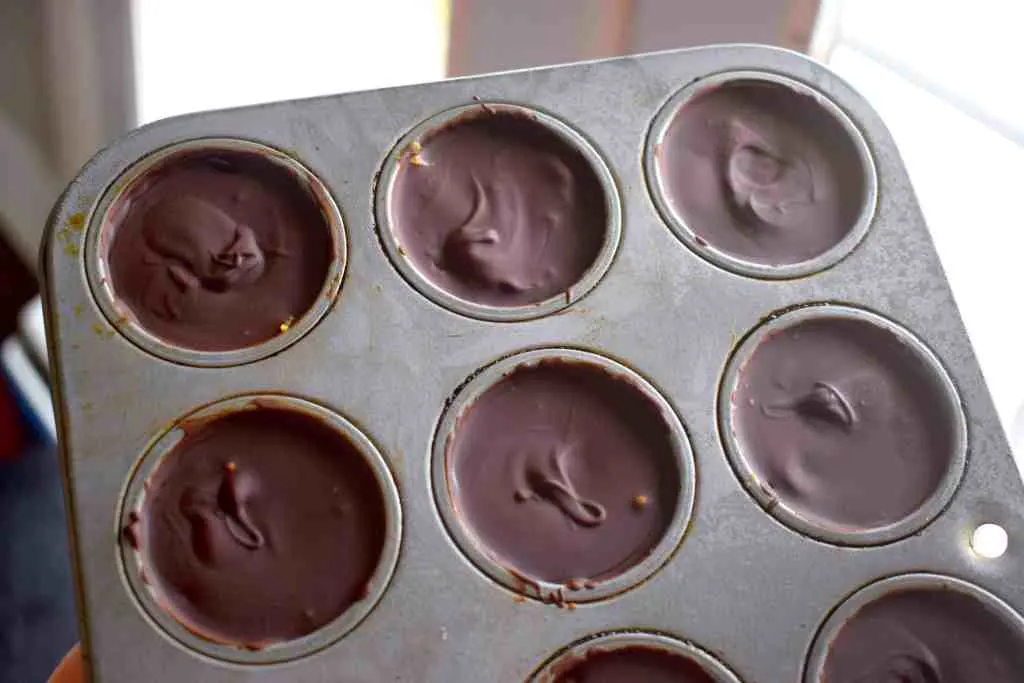 keto chocolate caramel cups