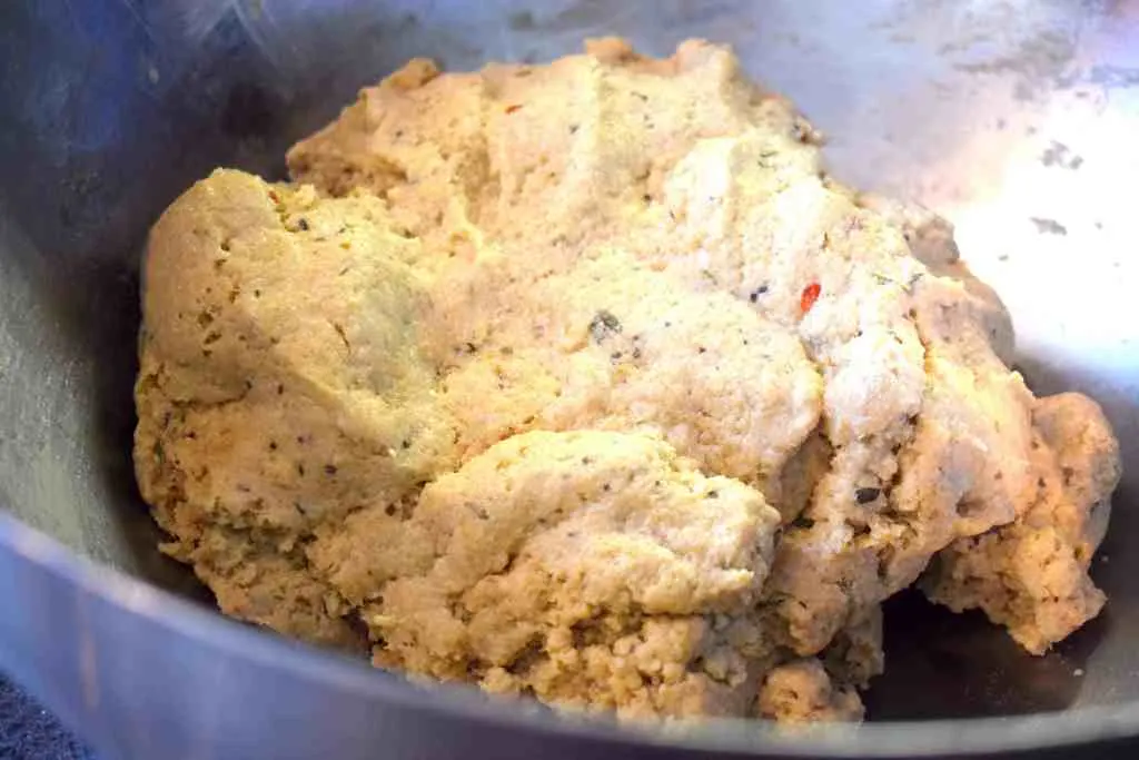keto yeast bread dough