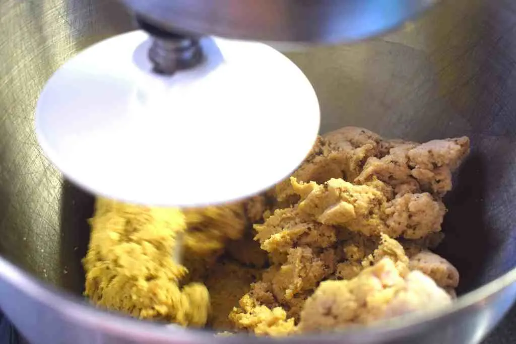 kneading keto yeast bread dough