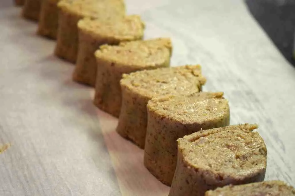 keto soft and gooey cinnamon rolls before baking