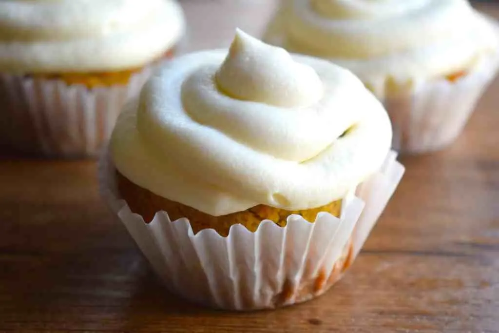 Keto Carrot Cupcakes