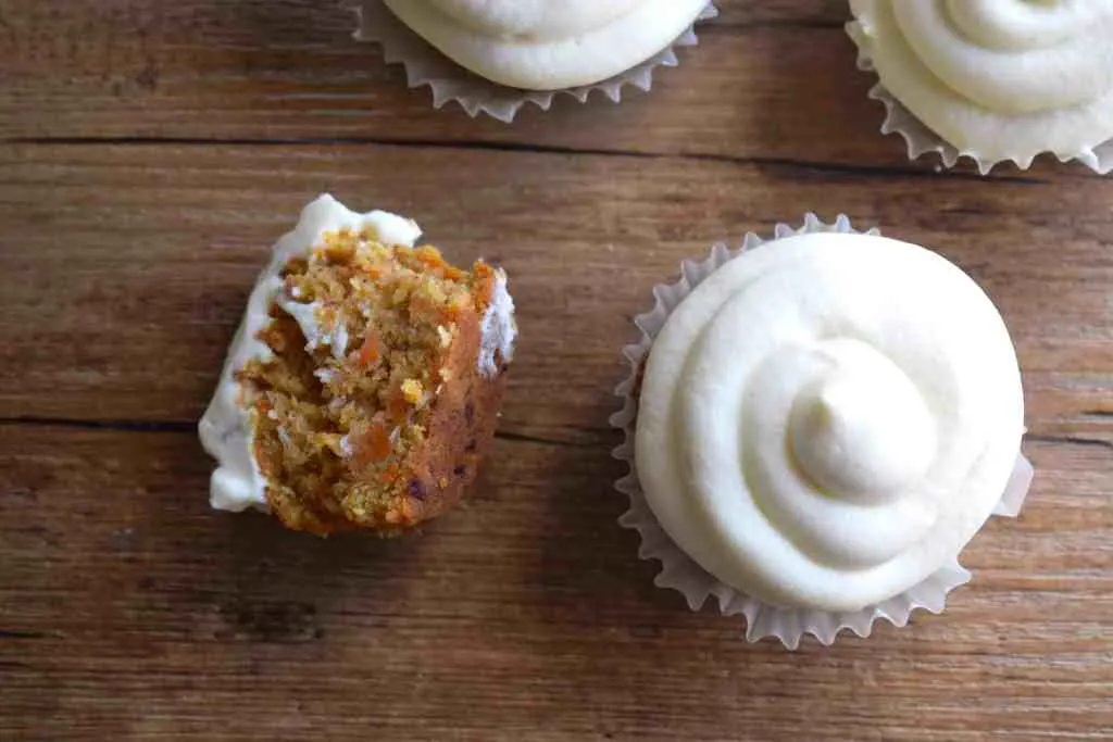 keto carrot cupcakes slice keto carrot cupcakes slice
