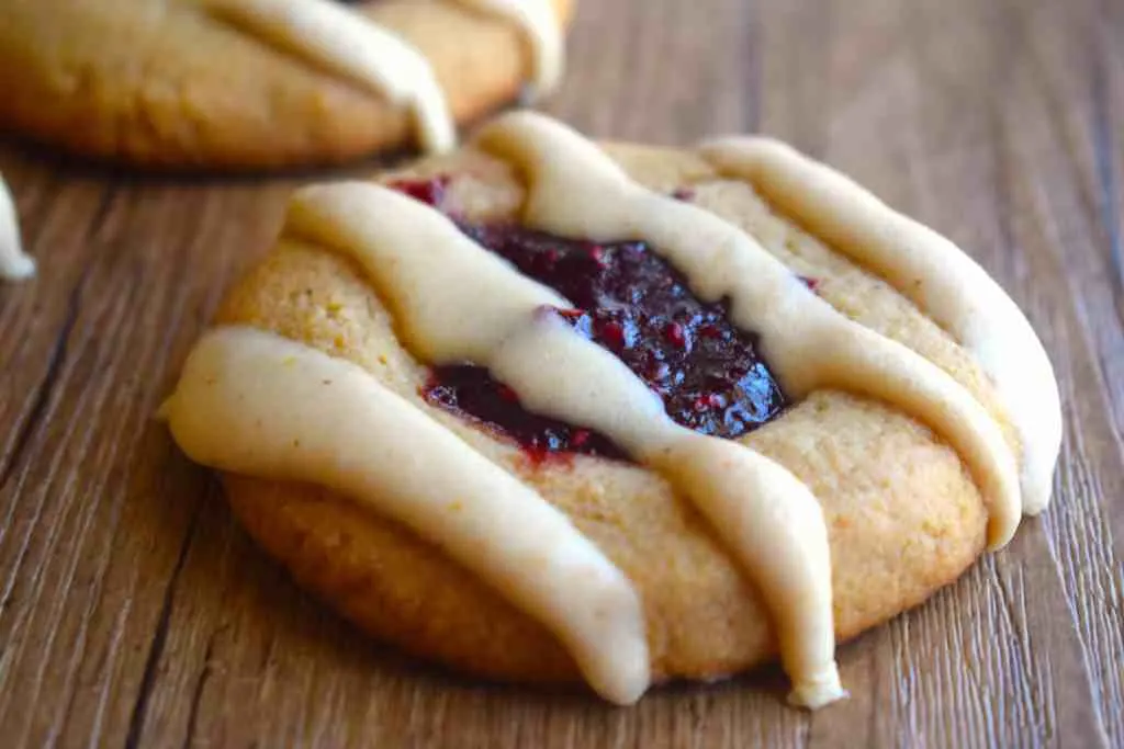 Keto Peanut Butter and Jelly Cookies