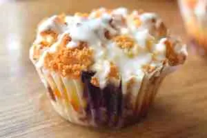 Keto Lemon Blueberry Muffins