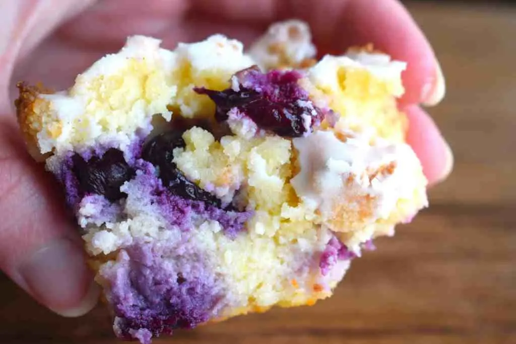 keto lemon blueberry muffins
