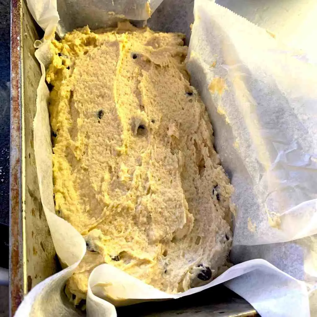 low carb banana bread loaf