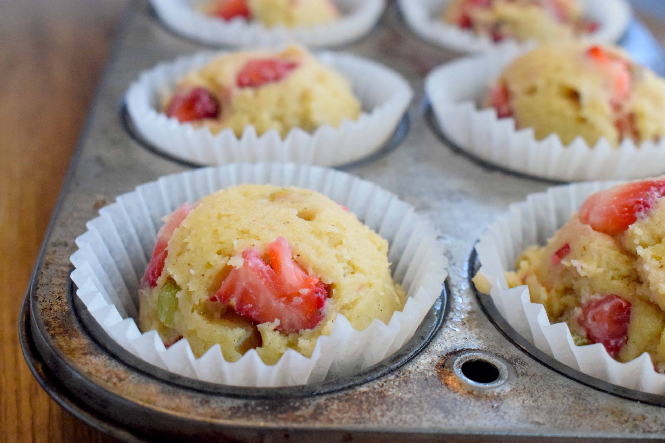 Keto Strawberry Rhubarb Muffins Mouthwatering Motivation