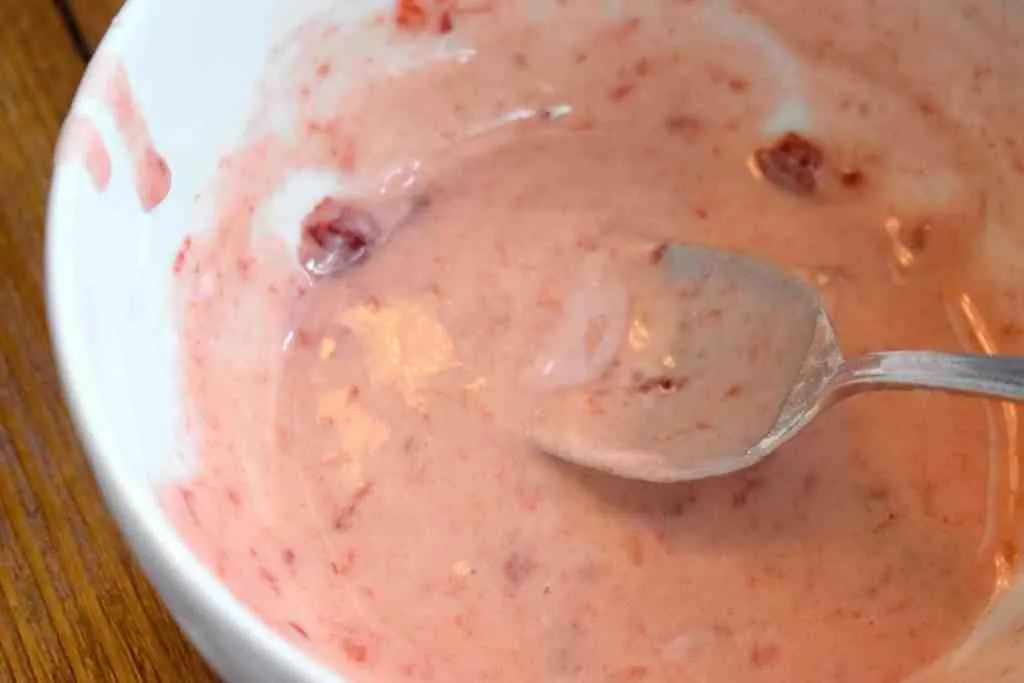 sugar free strawberry muffin glaze