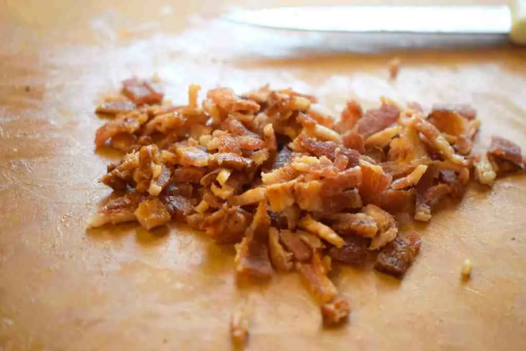 bacon pieces bacon pieces