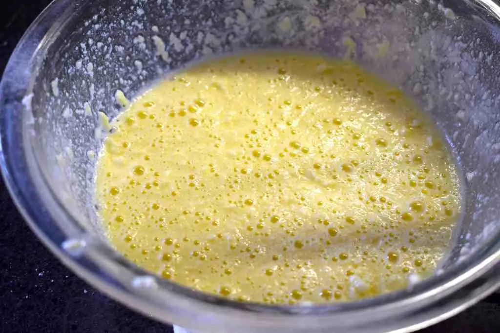 eggs butter vanilla powdered sweeter monkfruit