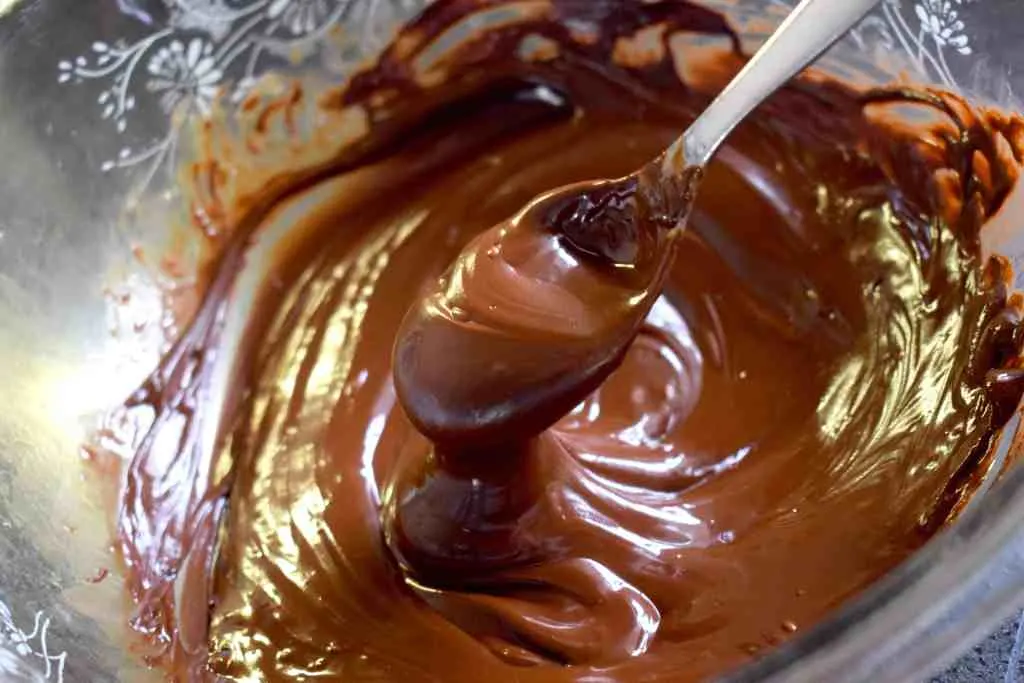 Krisda chocolate chips melted