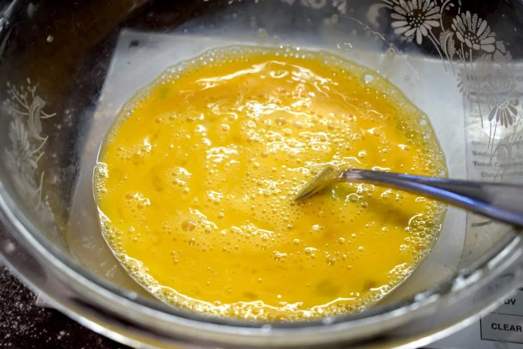 eggs and vanilla extract