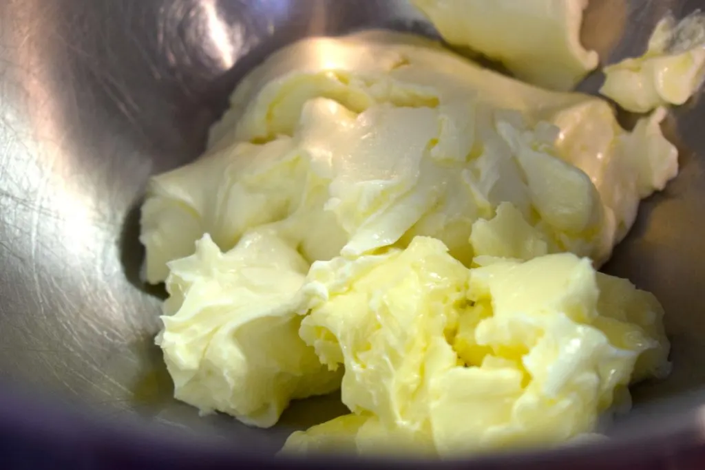 cream cheese and butter