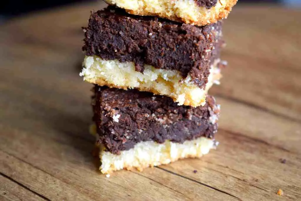 keto shortbread brownies