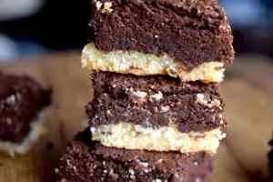 keto shortbread brownies