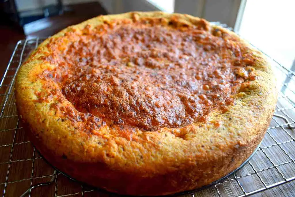 keto deep dish pizza