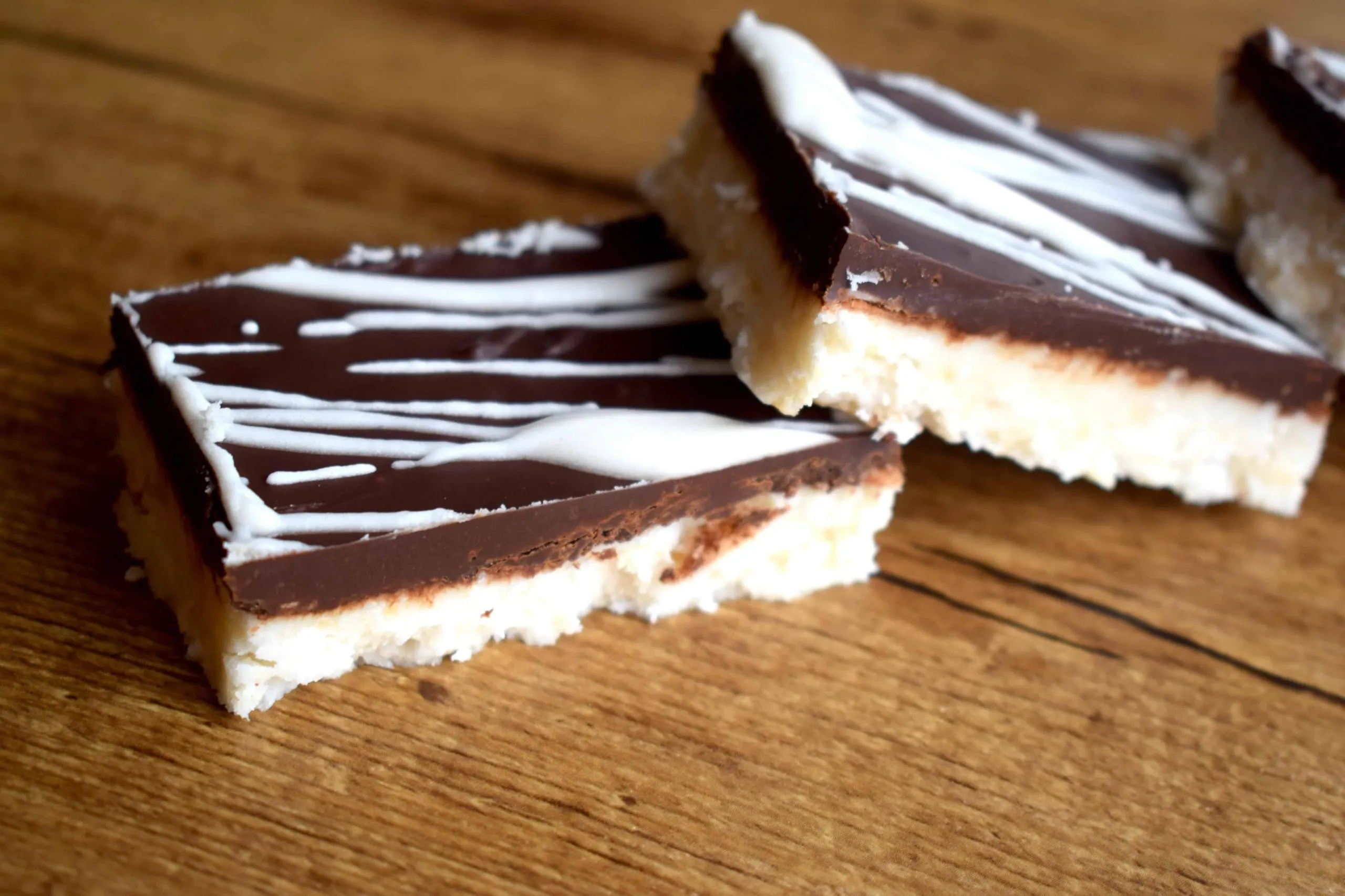 No Bake Keto Chocolate Coconut Bars