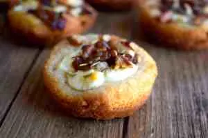 Keto Goat Cheese Tartlets