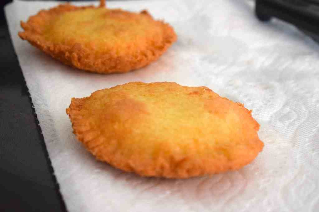 coconut oil fried peanut butter jelly pies