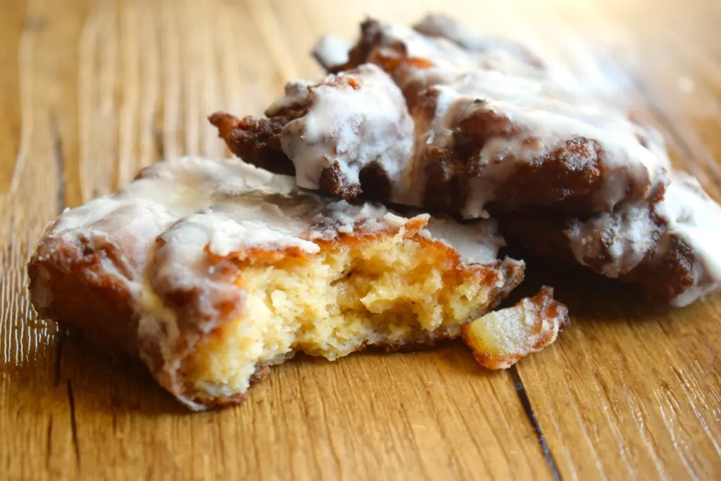 keto apple fritters
