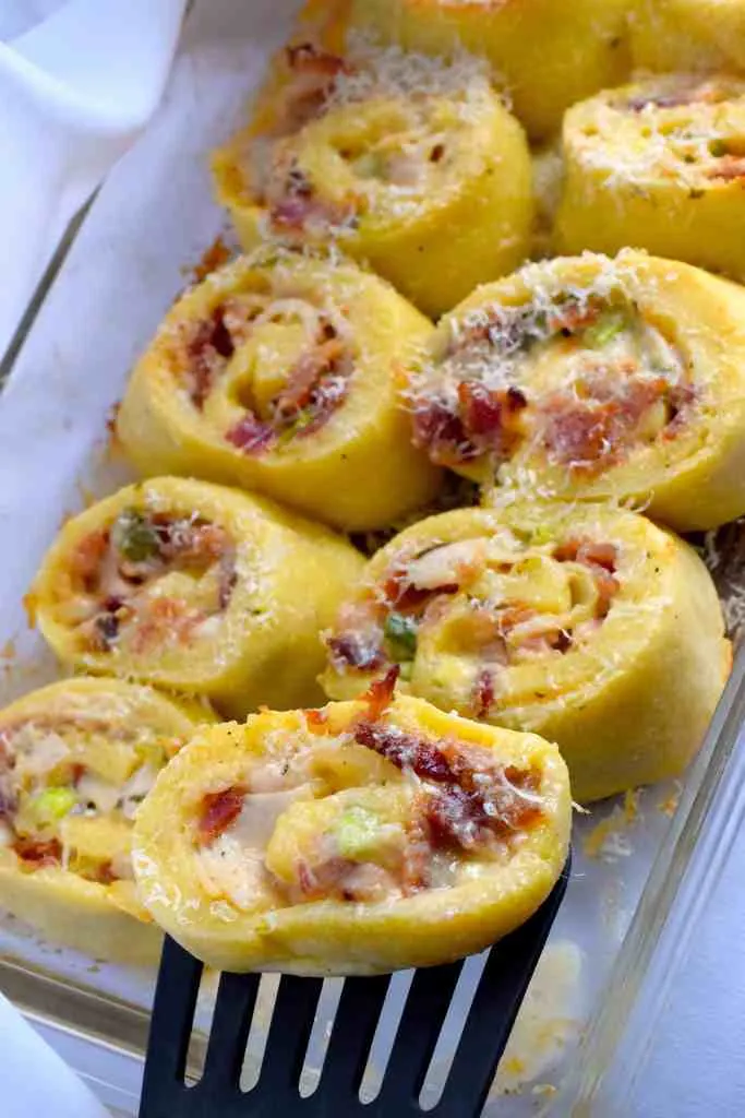 keto chicken bacon ranch rolls recipe