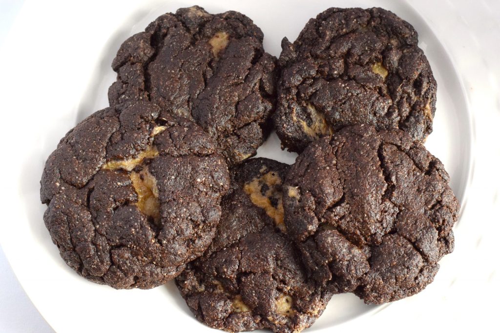 keto chocolate caramel cookies