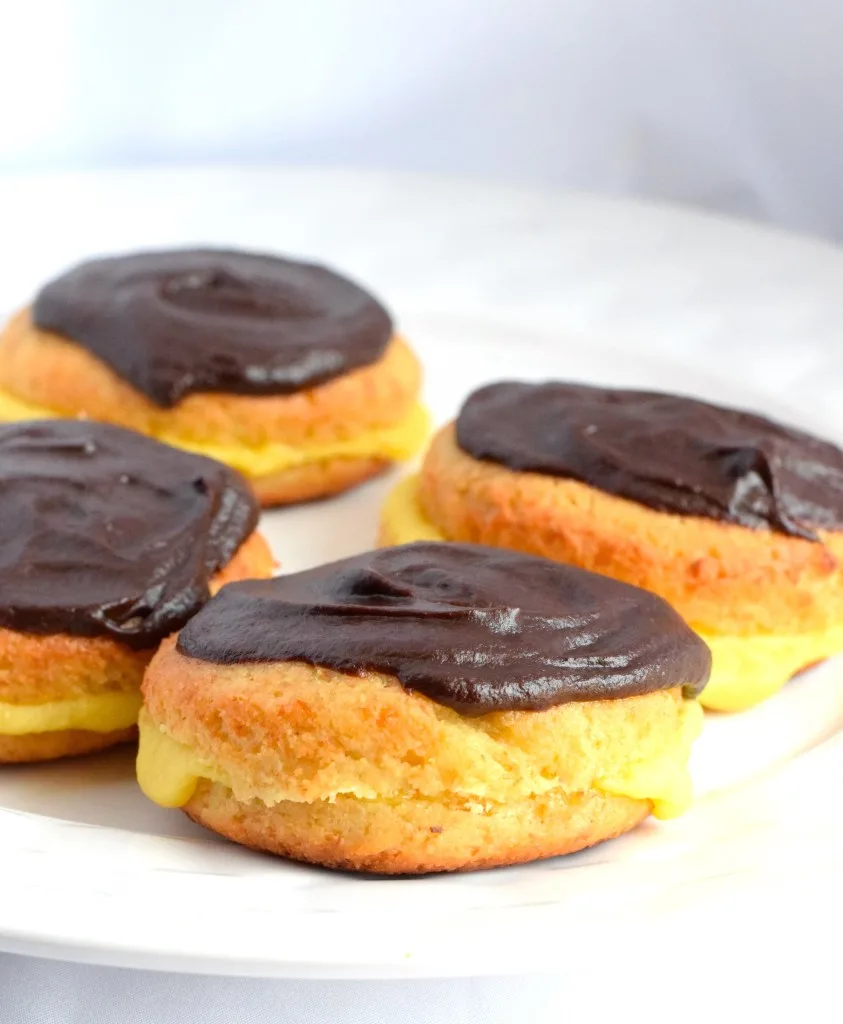 gluten free boston cream donuts