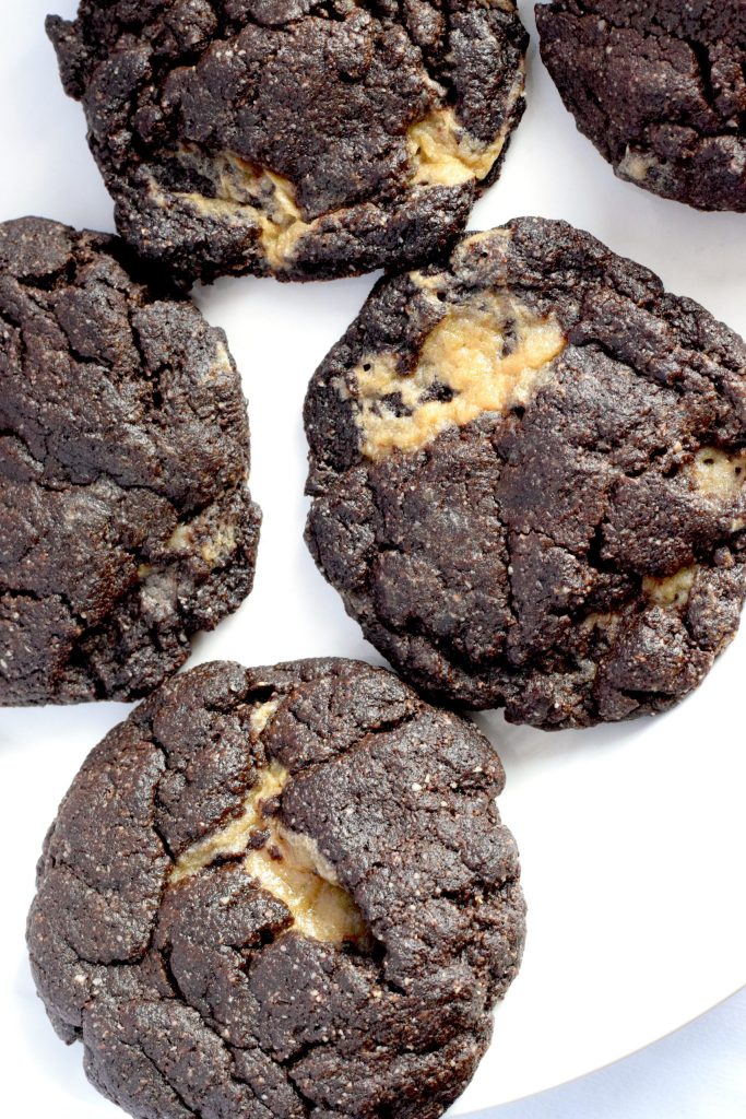 keto caramel filled chocolate cookies recipe