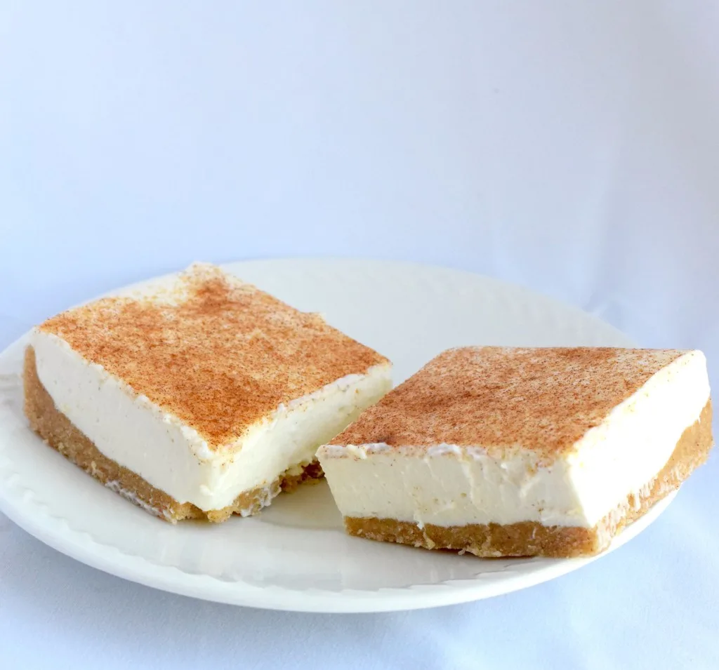 low carb snickerdoodle cheesecake