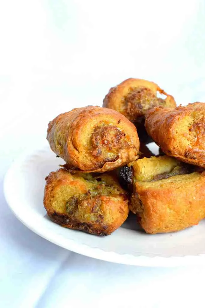 keto sausage appetizer rolls