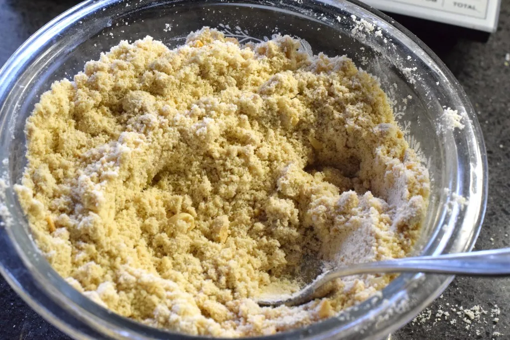 almond flour, peanut butter, protein powder, Xanthan Gum almond flour, peanut butter, protein powder, Xanthan Gum