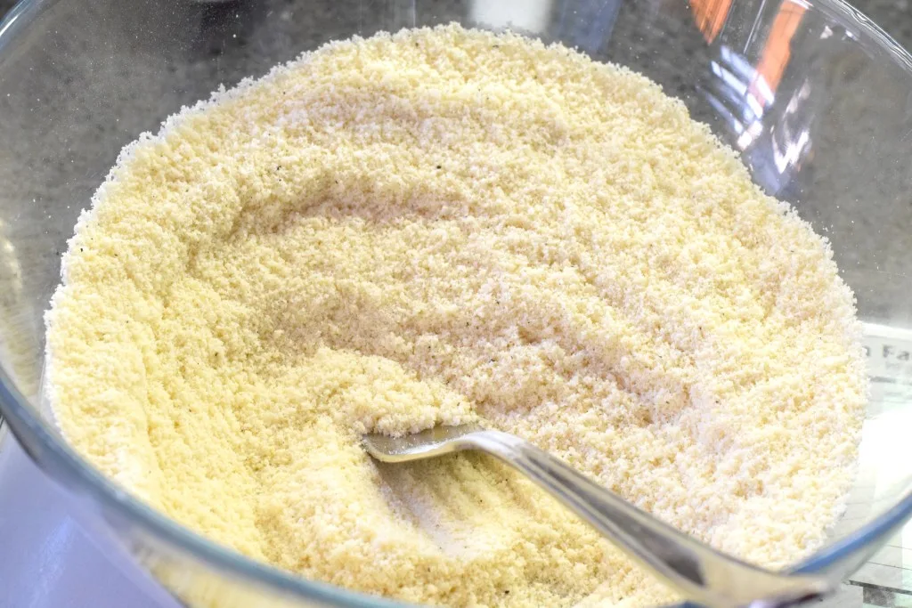 almond flour, coconut flour, Xanthan Gum