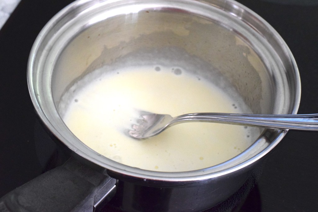 heavy cream and butter 