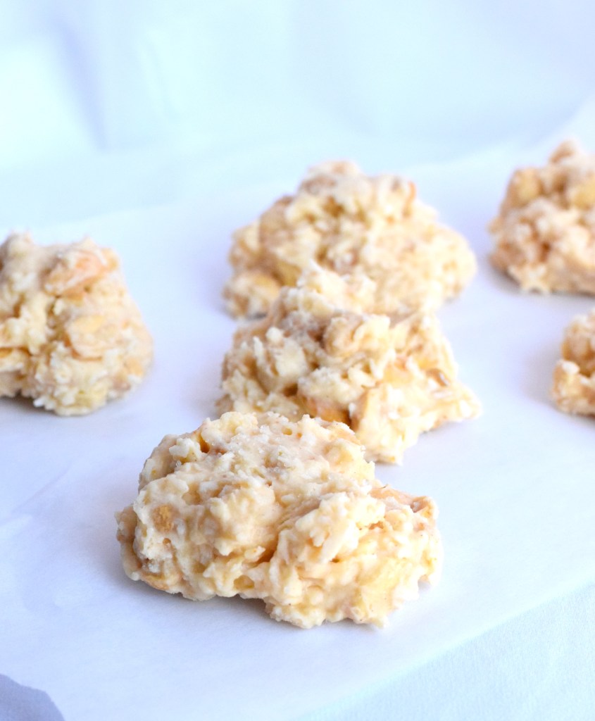 low carb white chocolate peanut butter clusters