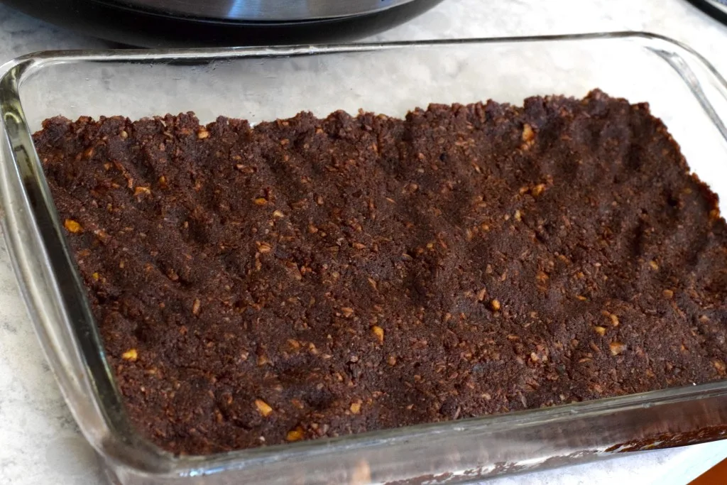 low carb Nanaimo bar crust