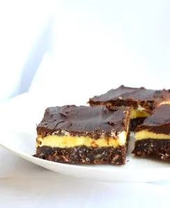 low carb Nanaimo bars