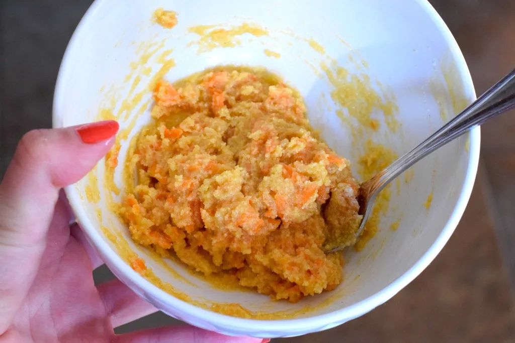 keto carrot cake batter
