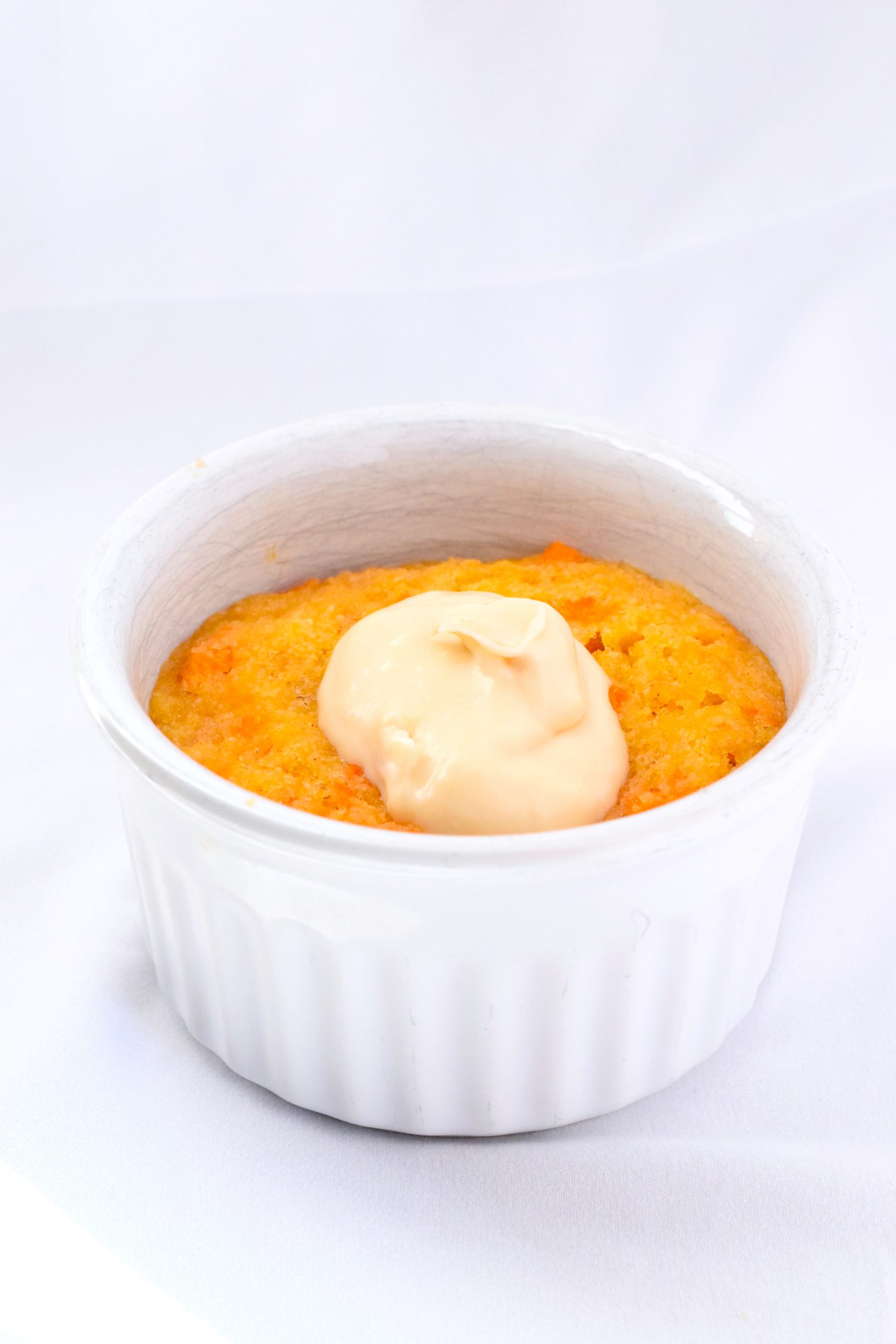 Keto Carrot Mug Cake With Cream Cheese Frosting