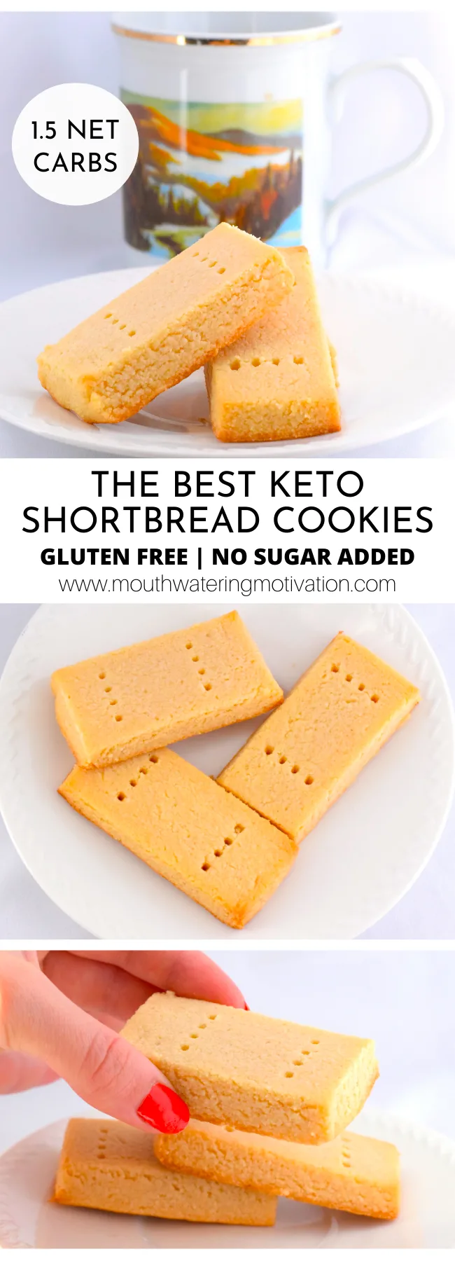 THE BEST KETO SHORTBREAD