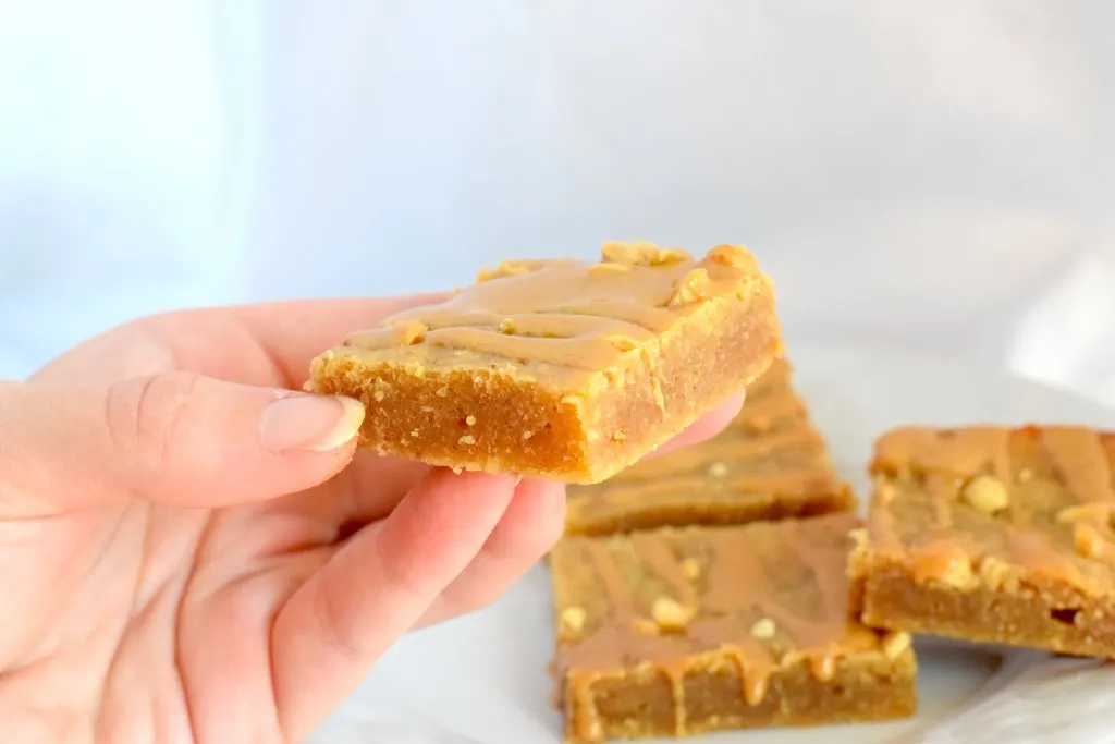 keto peanut butter blondies